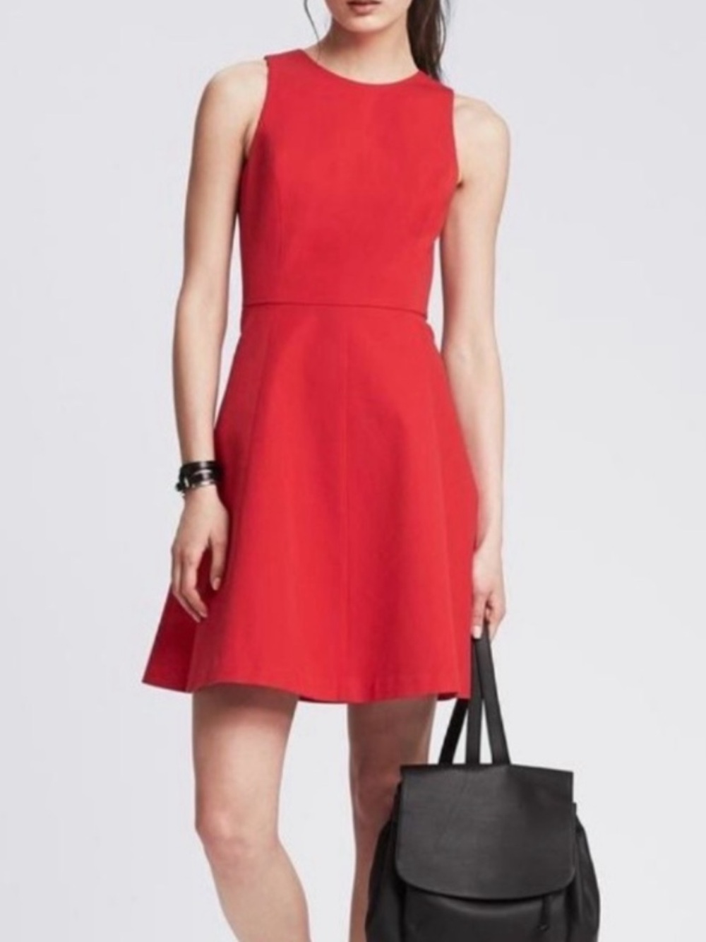 Banana Republic Red-Orange Mini Dress